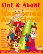 July 2006 cover of Out And About The Valley Magazine