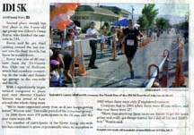 Scan of article in the Morgan Hill Times