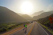 Photo of the course of the Big Sur Marathon by Alheli Curry
