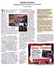 Article in Out and About magazine by Angie Young