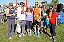Winners of the Morgan Hill Marathon